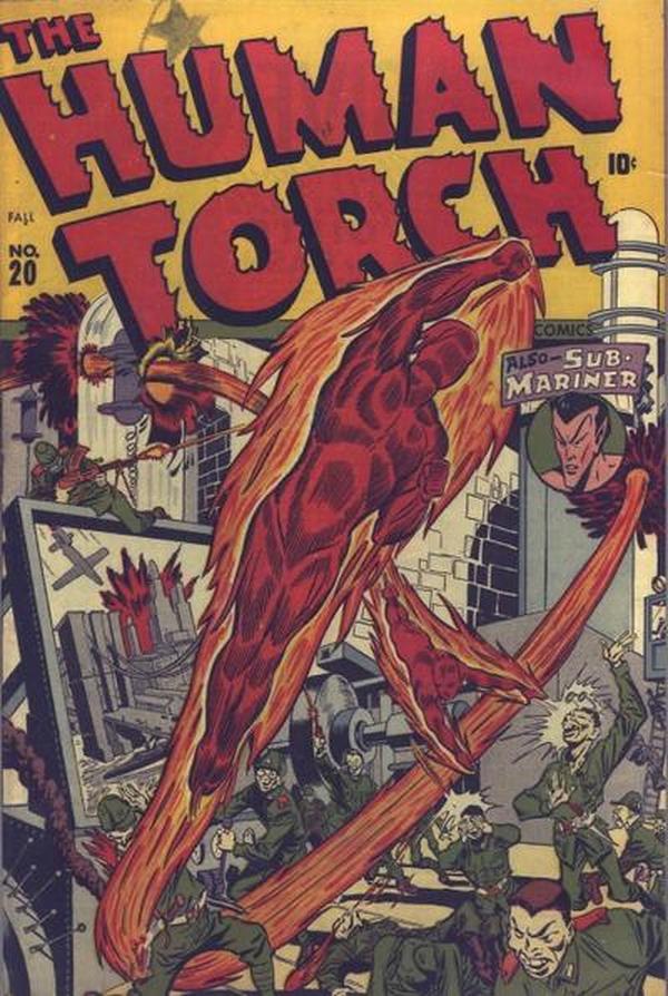 The Human Torch (1940) #20 cover