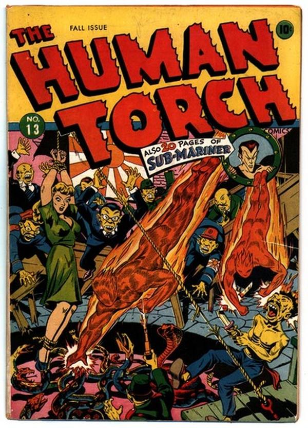The Human Torch (1940) #13 cover