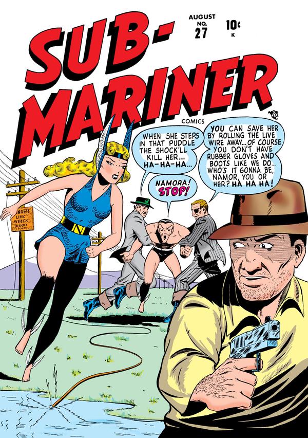 Sub-Mariner Comics (1941) #27 cover