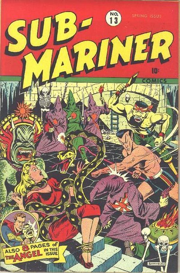 Sub-Mariner Comics (1941) #13 cover