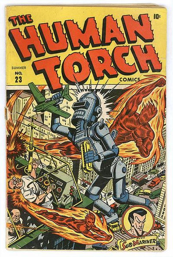 The Human Torch (1940) #23 cover
