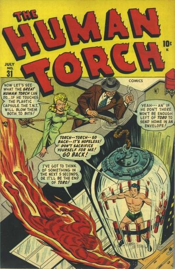 The Human Torch (1940) #31 cover