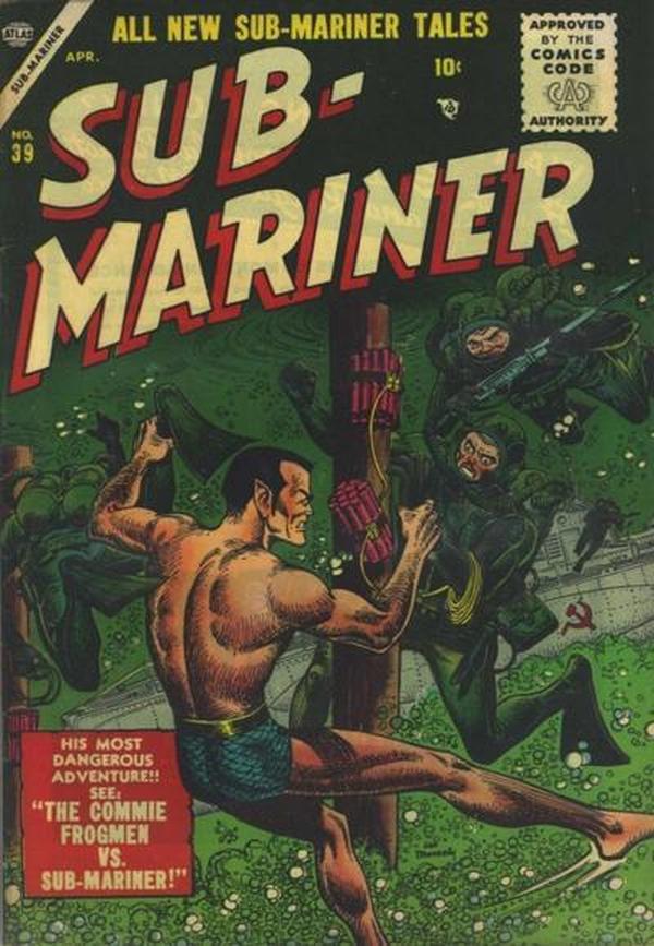 Cover of Sub-Mariner #39