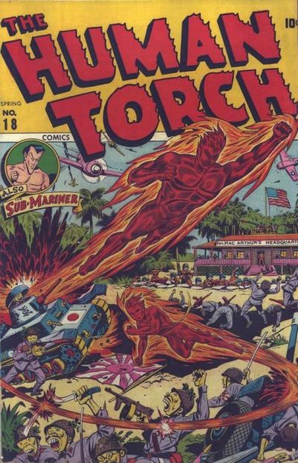 The Human Torch (1940) #18 cover