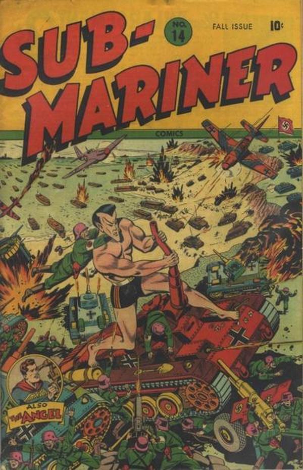 Sub-Mariner Comics (1941) #14 cover