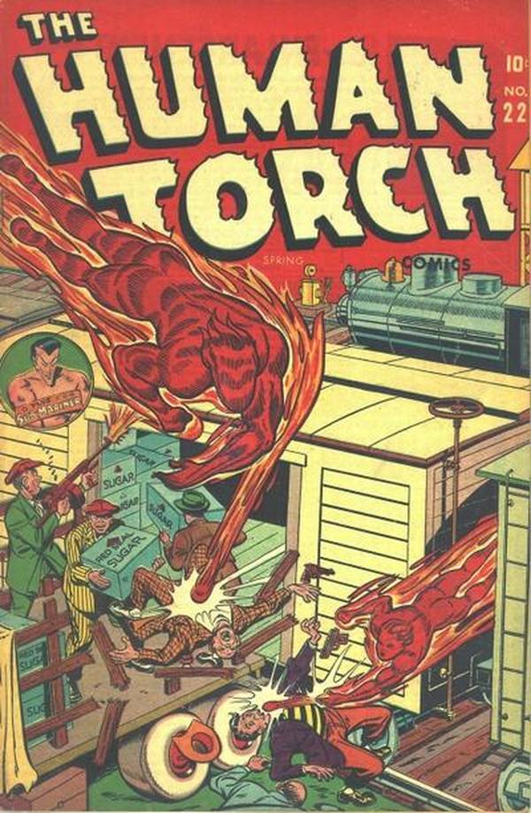 The Human Torch (1940) #22 cover