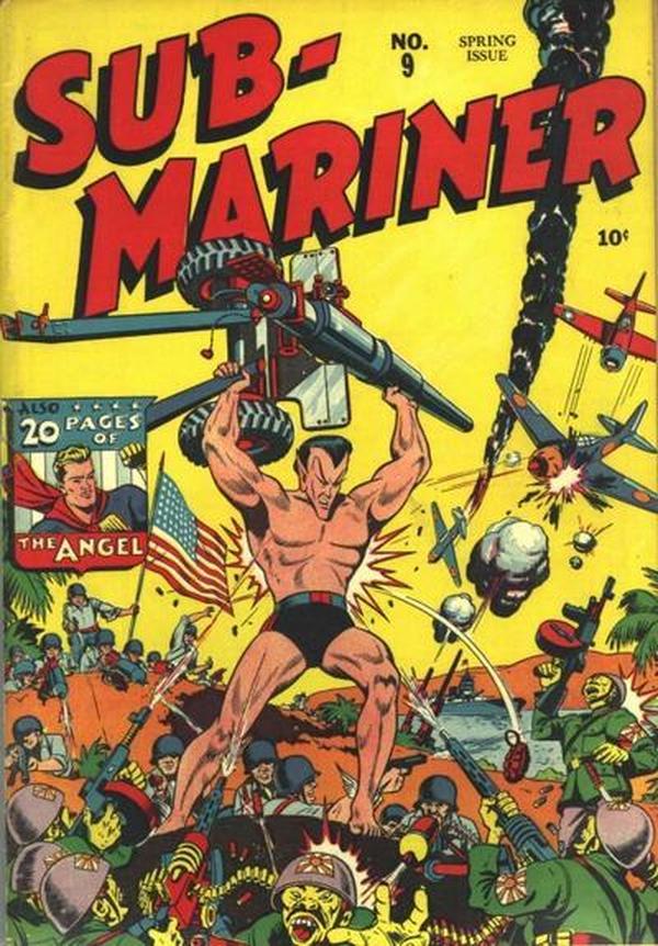 Sub-Mariner Comics (1941) #9 cover
