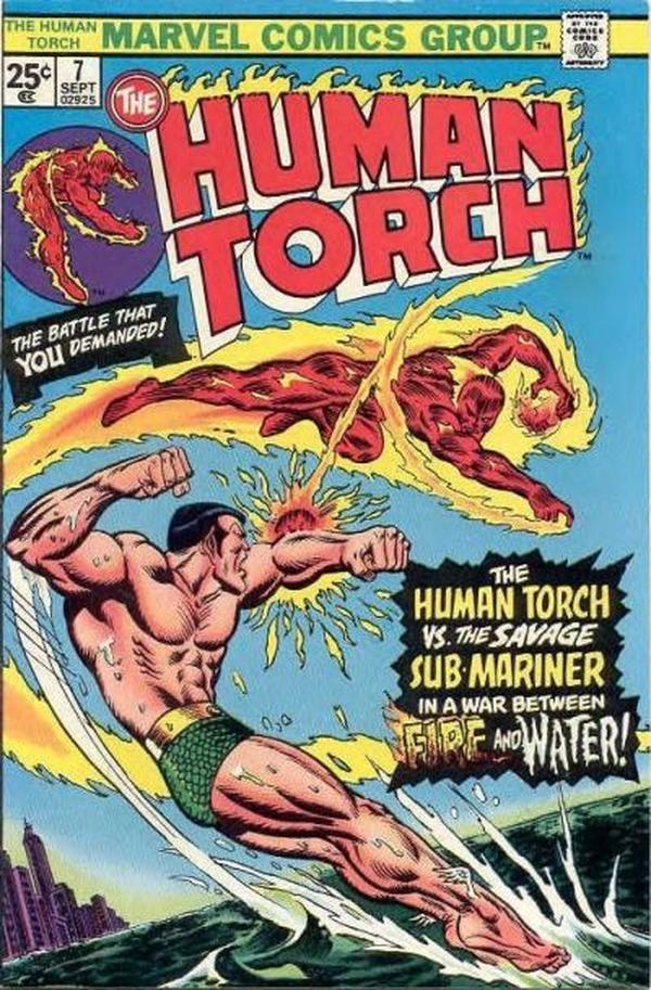 The Human Torch (1974) #7 cover