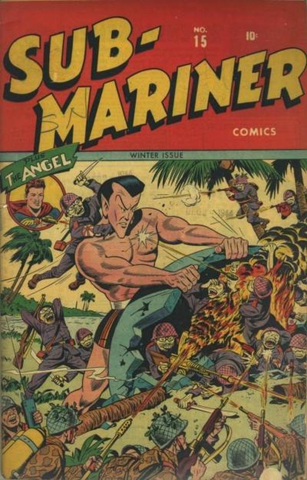 Sub-Mariner Comics (1941) #15 cover