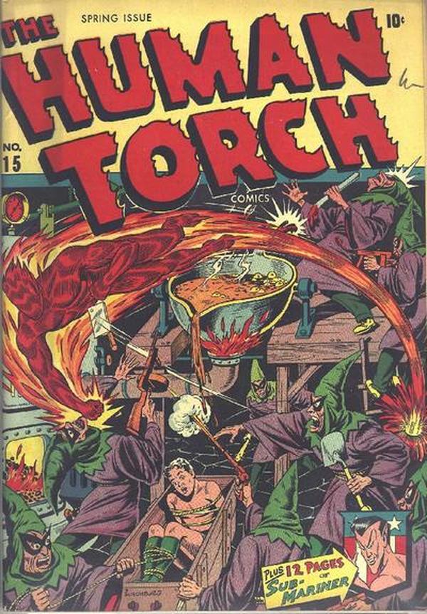 The Human Torch (1940) #15 cover