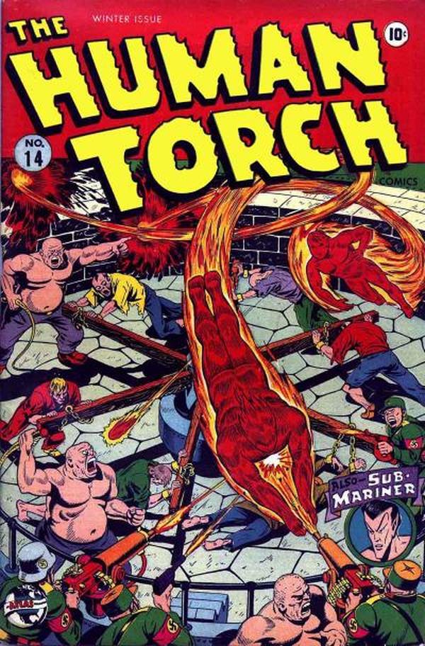 The Human Torch (1940) #14 cover