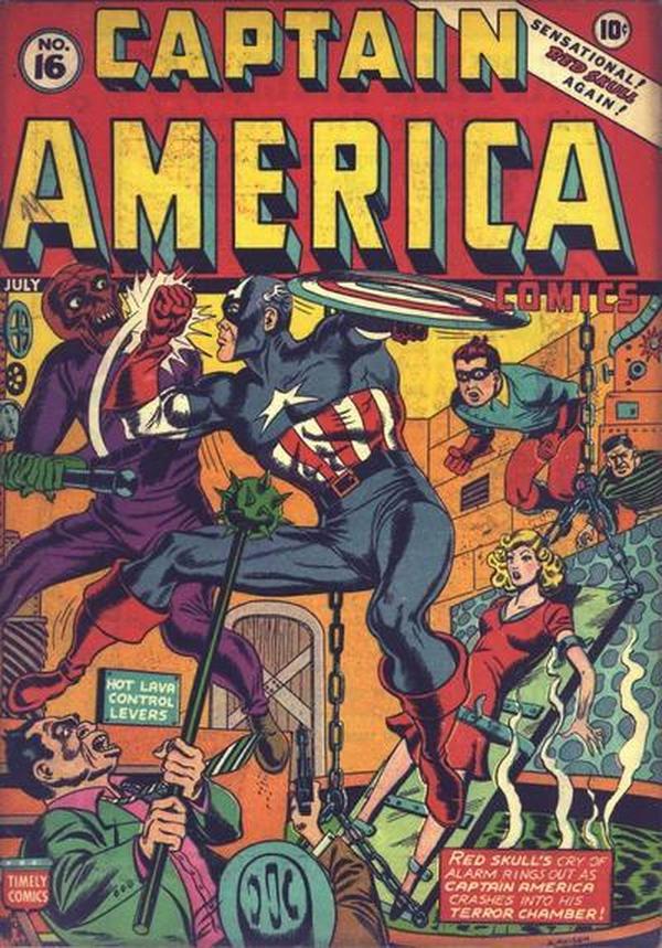 Cover of Captain America Comics #16