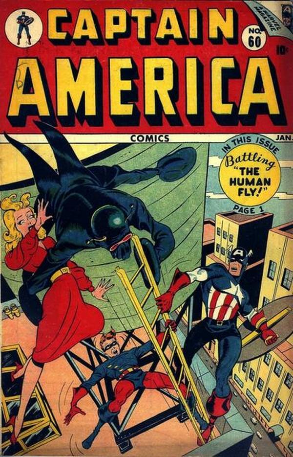 Cover of Captain America Comics #60
