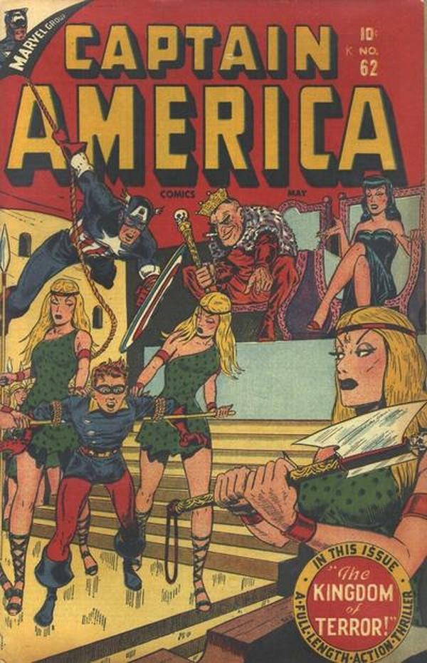 Cover of Captain America Comics #62