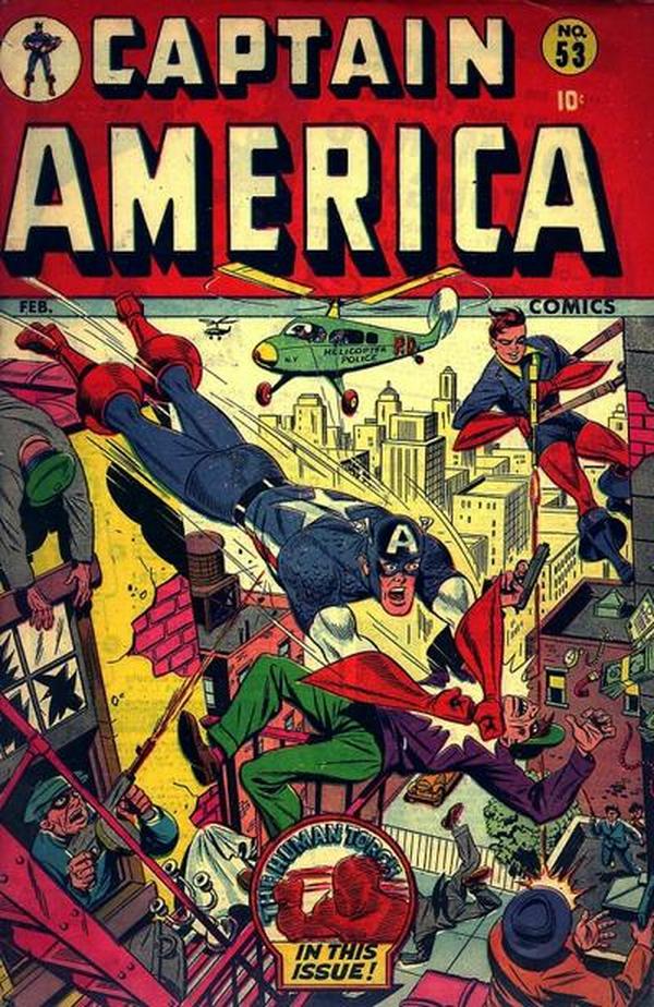 Cover of Captain America Comics #53