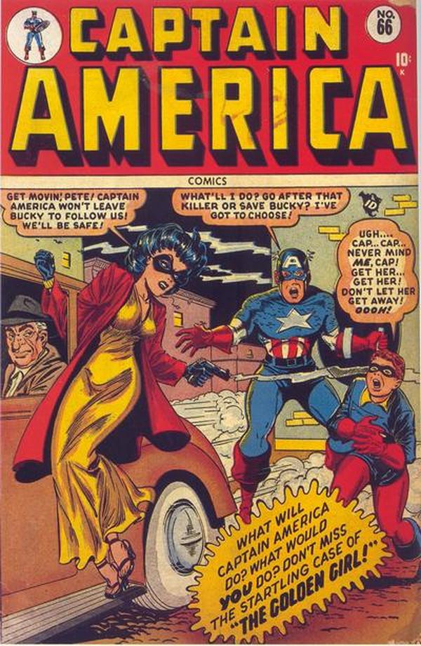 Cover of Captain America Comics #66