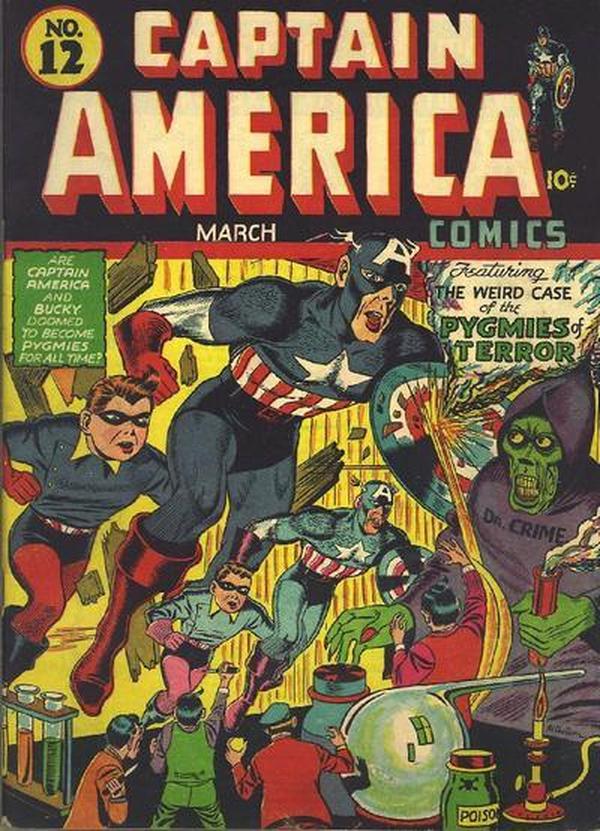Cover of Captain America Comics #12