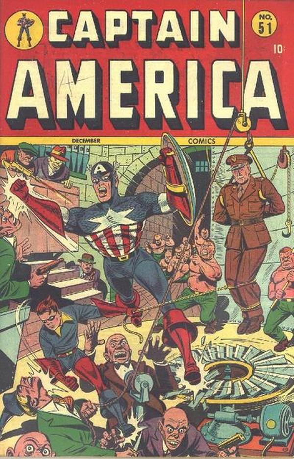 Cover of Captain America Comics #51