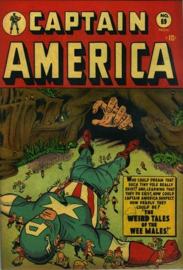 Cover of Captain America Comics #69