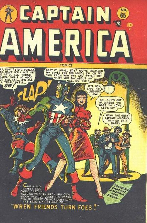 Cover of Captain America Comics #65