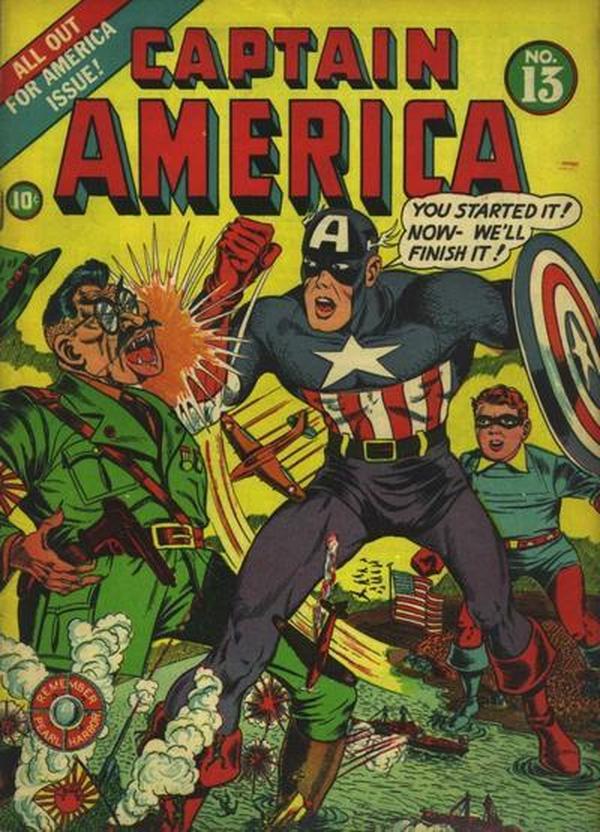 Cover of Captain America Comics #13