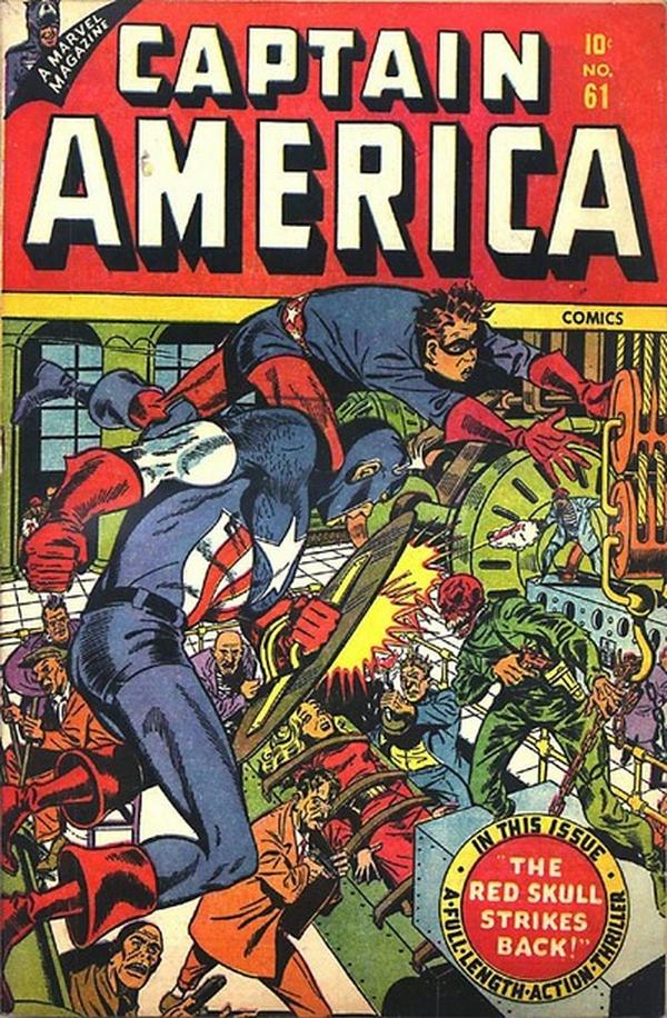 Cover of Captain America Comics #61