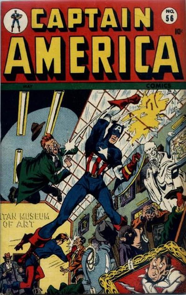 Cover of Captain America Comics #56