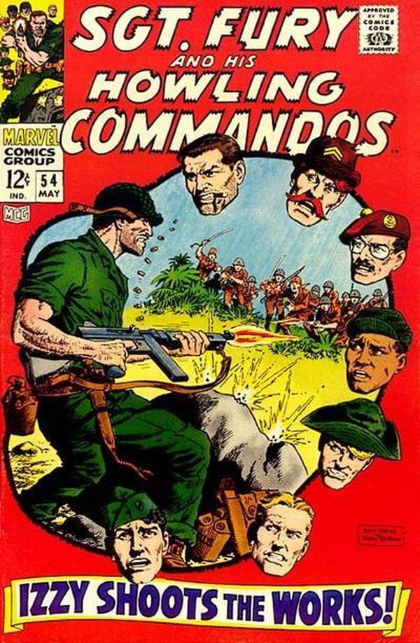 Cover of Sgt. Fury #54