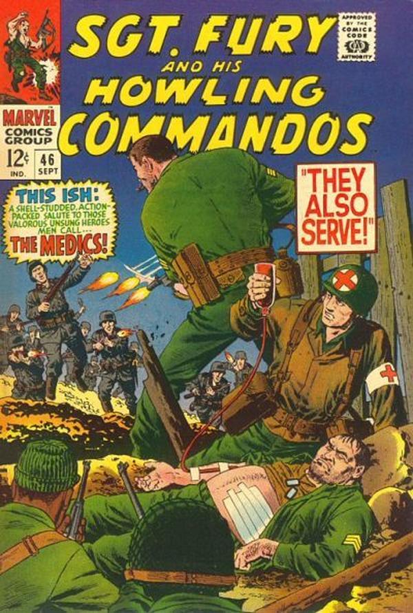 Sgt. Fury #46 cover