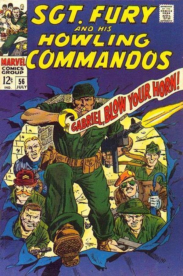 Cover of Sgt. Fury #56