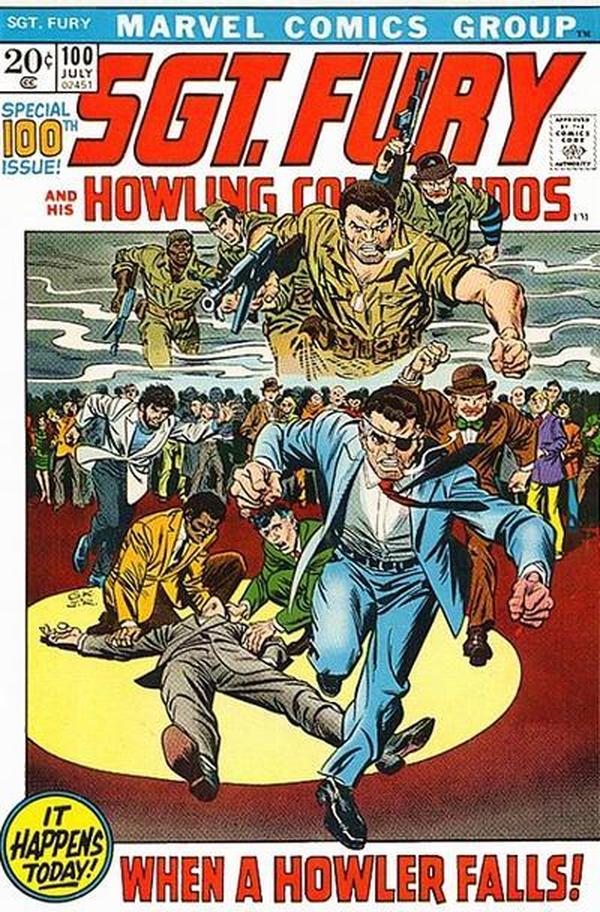 Cover of Sgt. Fury #100