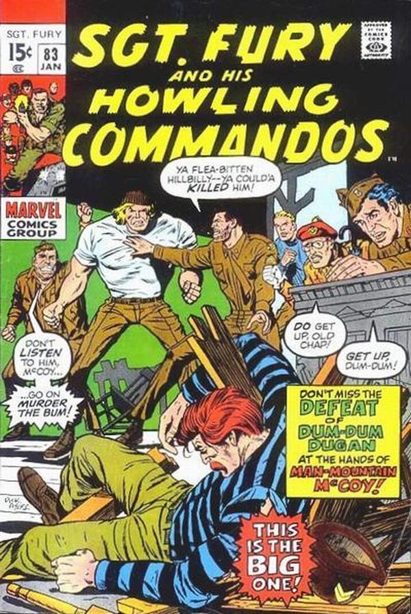 Sgt. Fury #83 cover