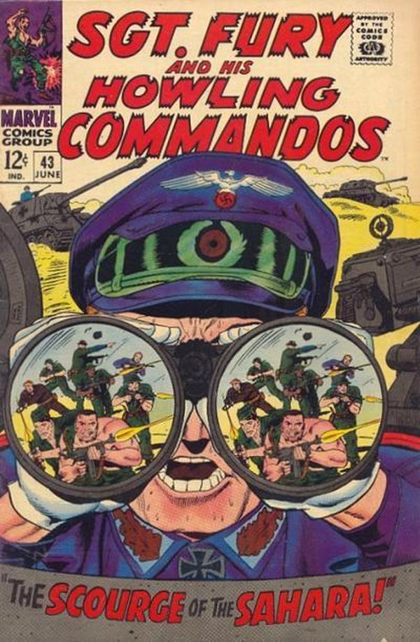 Cover of Sgt. Fury #43