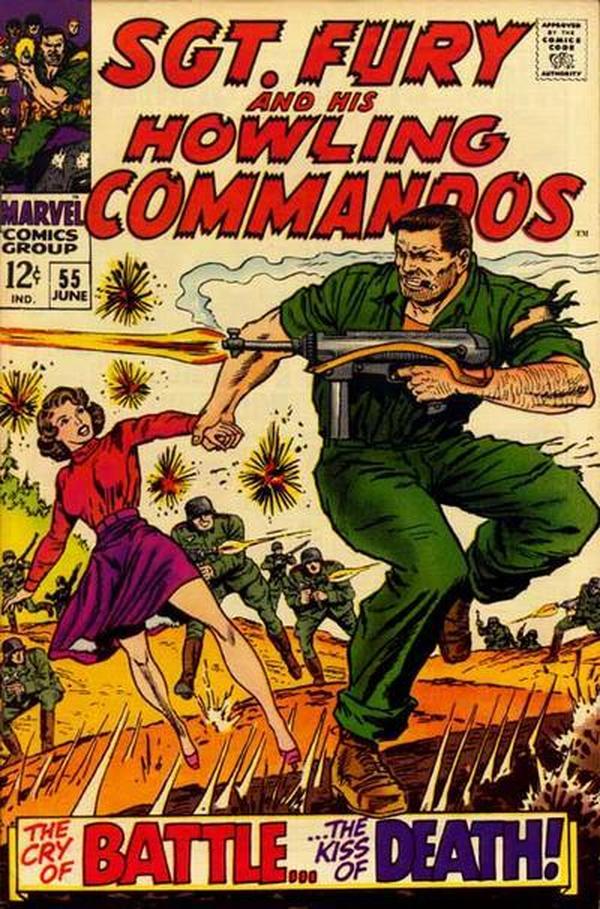 Cover of Sgt. Fury #55