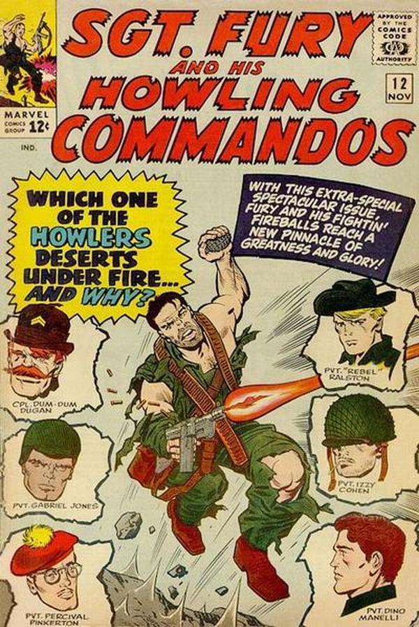 Cover of Sgt. Fury #12