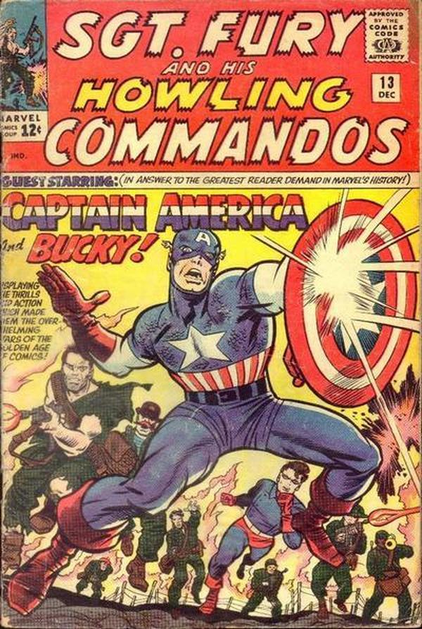 Cover of Sgt. Fury #13