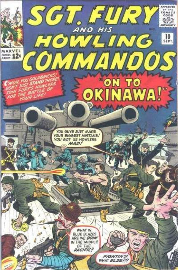 Cover of Sgt. Fury #10