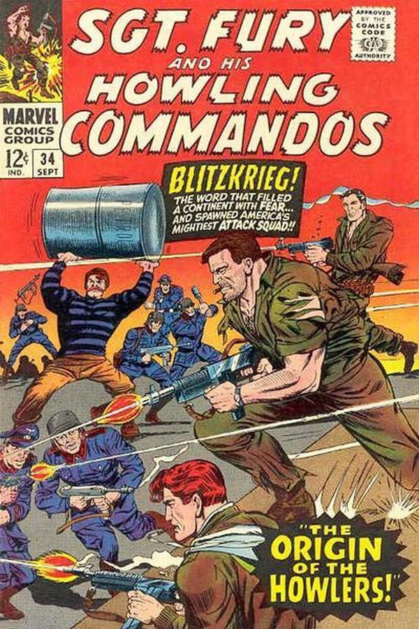 Cover of Sgt. Fury #34