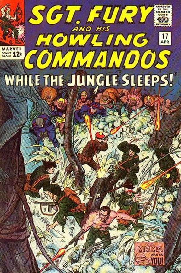 Cover of Sgt. Fury #17