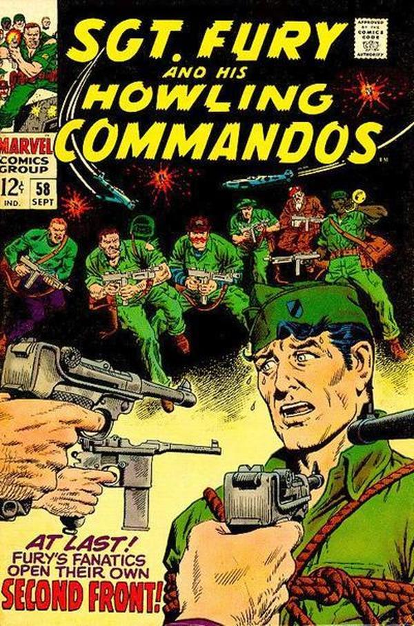 Cover of Sgt. Fury #58