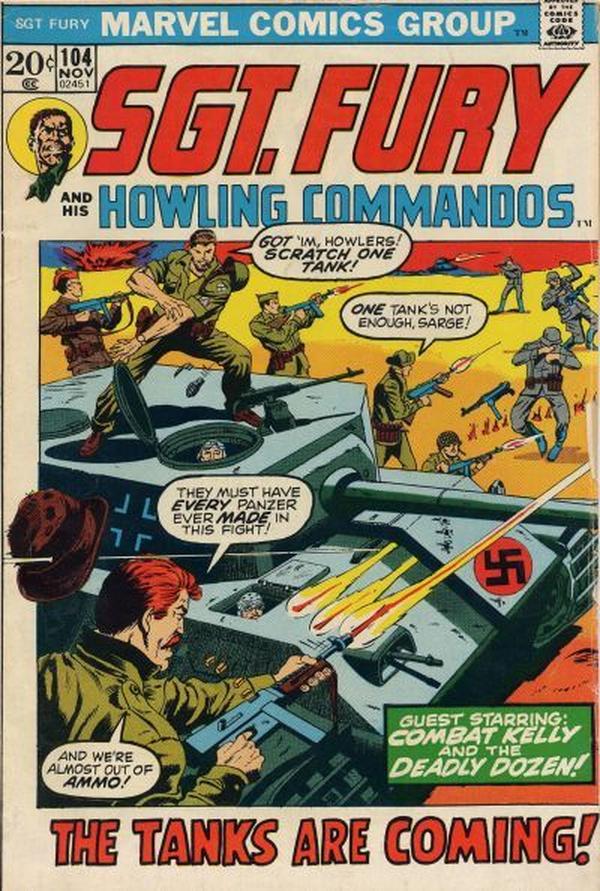 Cover of Sgt. Fury #104