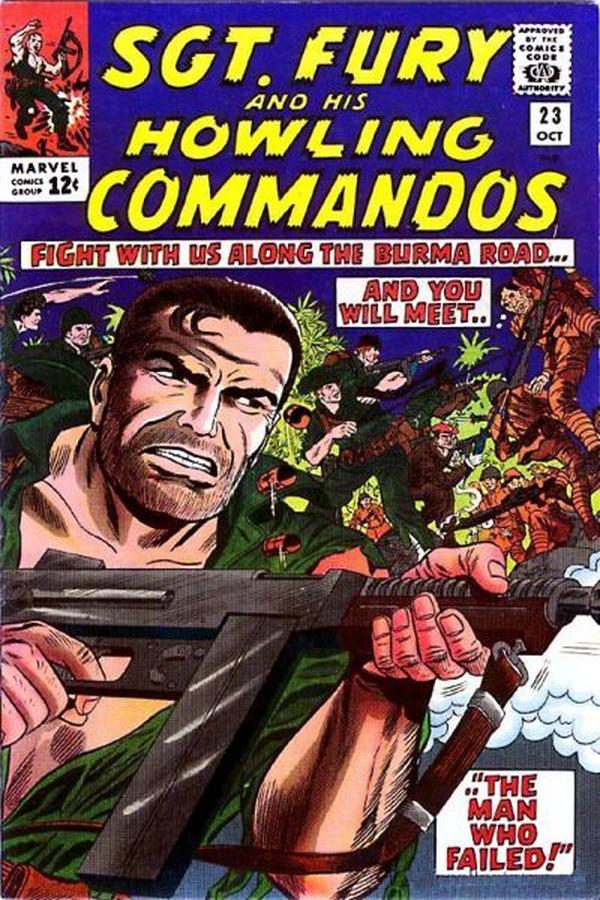 Cover of Sgt. Fury #23