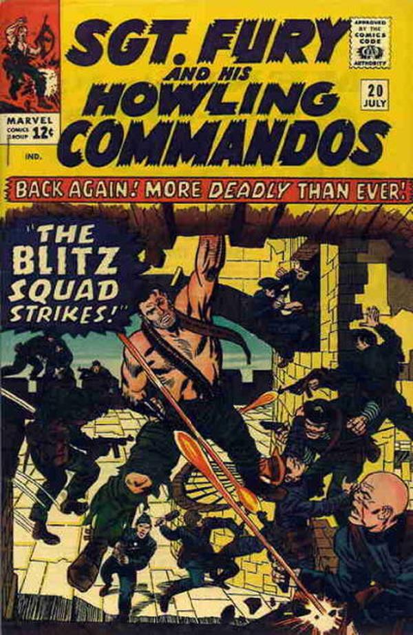Cover of Sgt. Fury #20