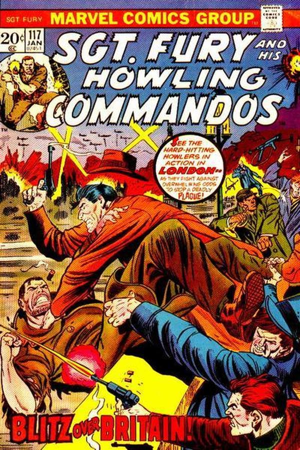 Cover of Sgt. Fury #117