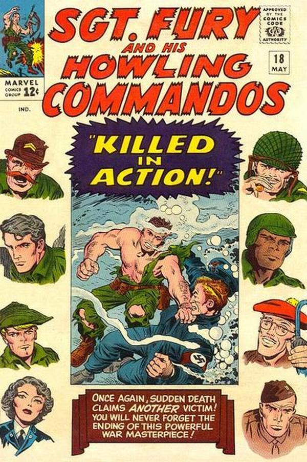 Cover of Sgt. Fury #18