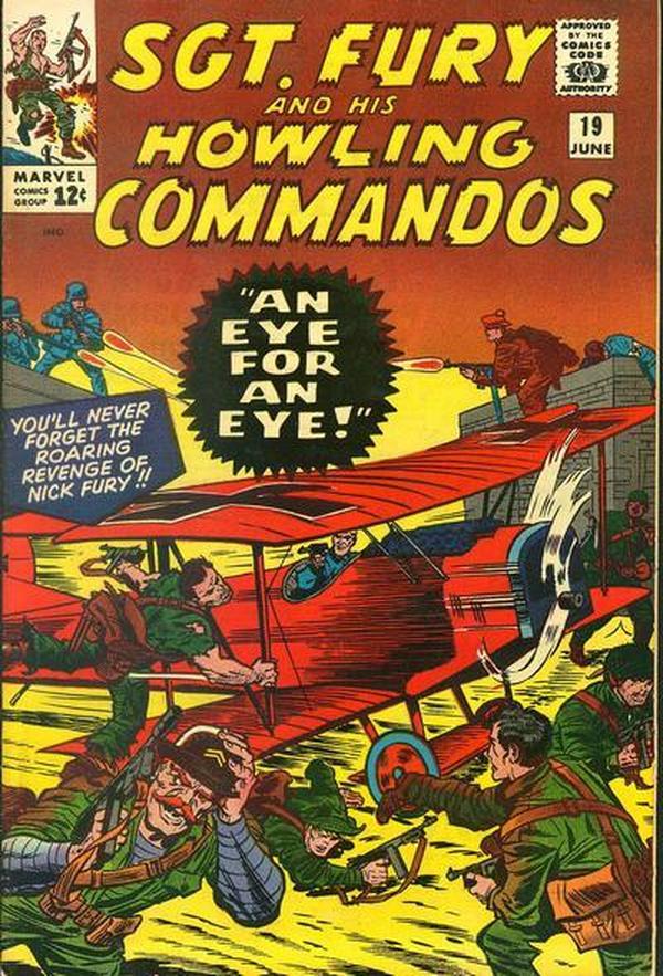 Cover of Sgt. Fury #19