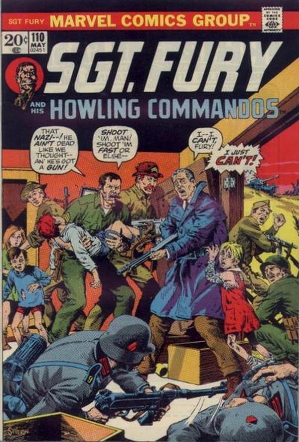 Cover of Sgt. Fury #110
