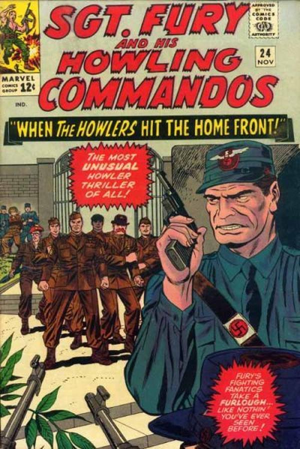 Cover of Sgt. Fury #24