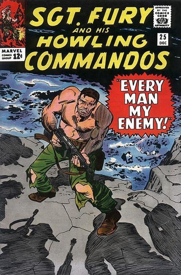 Cover of Sgt. Fury #25
