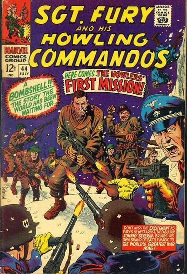 Sgt. Fury #44 cover